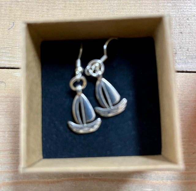 Earrings - Silver Plated by Maria Silmon The Conscious Jeweller