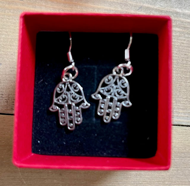 Earrings - Silver Plated by Maria Silmon The Conscious Jeweller
