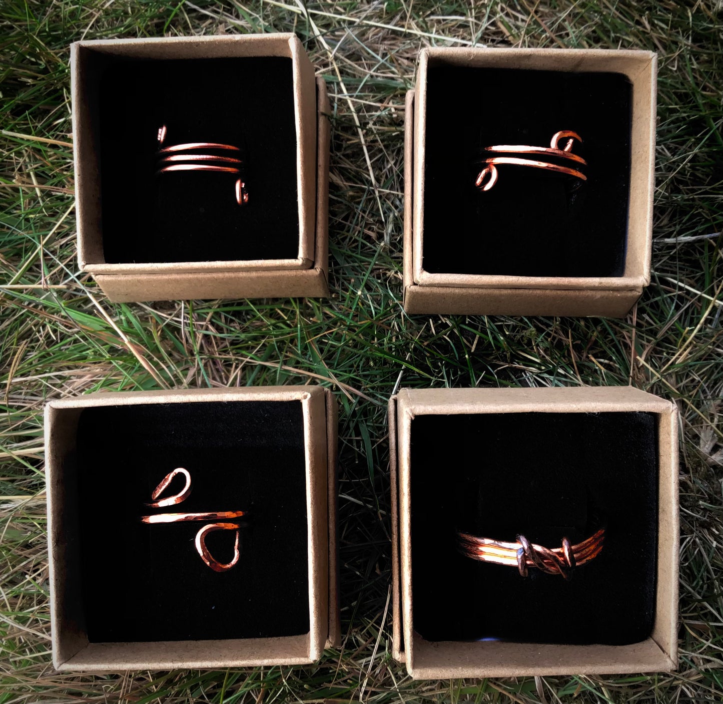 Copper Rings (Band B) by Maria Silmon The Conscious Jeweller