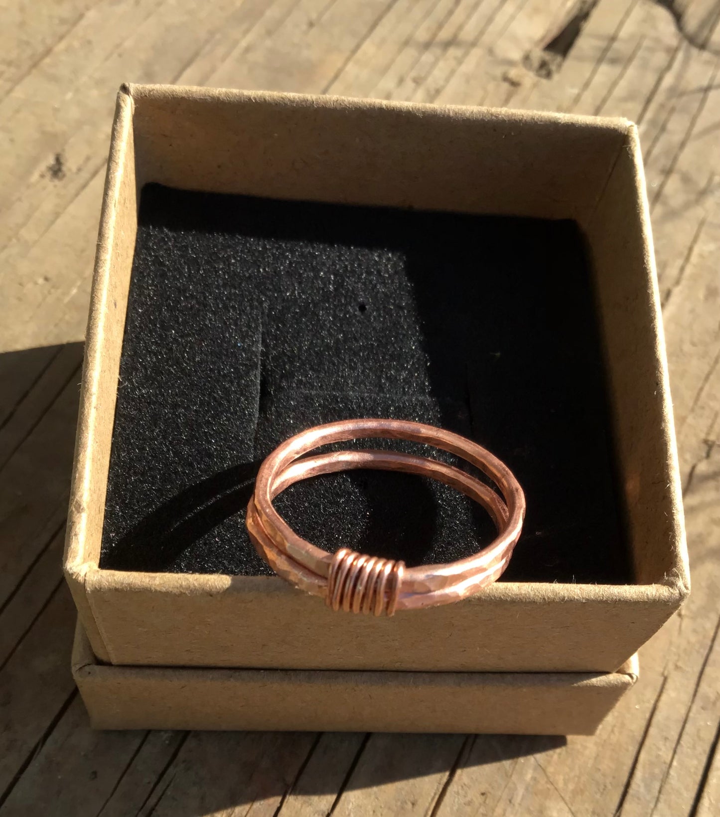 Copper Rings (Band B) by Maria Silmon The Conscious Jeweller