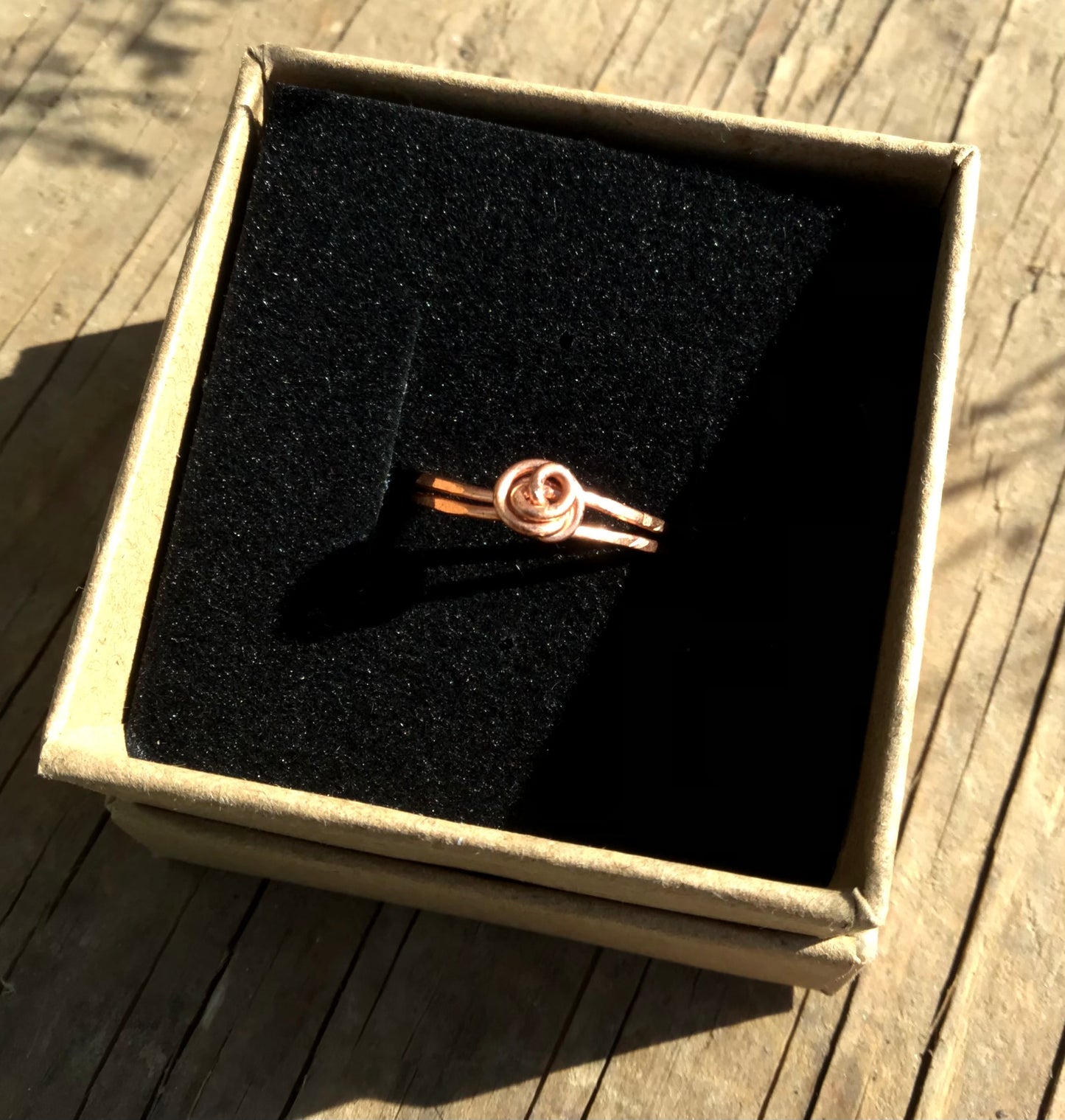 Copper Rings (Band B) by Maria Silmon The Conscious Jeweller