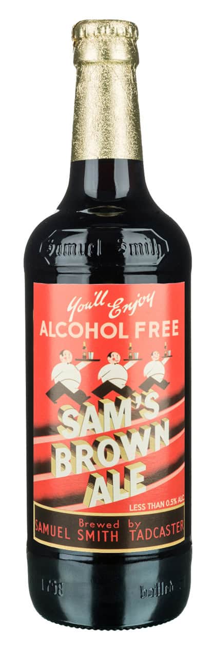 Sam Smiths Alcohol free Sam brown ale 55cl