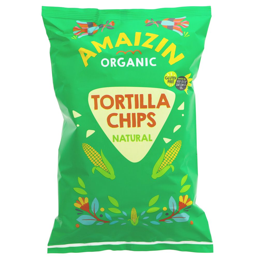 Amaizin Organic Tortilla Chips Natural 150g