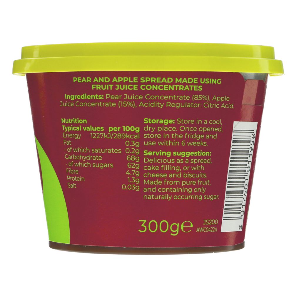 Suma Pear & Apple Fruit Spread 300g