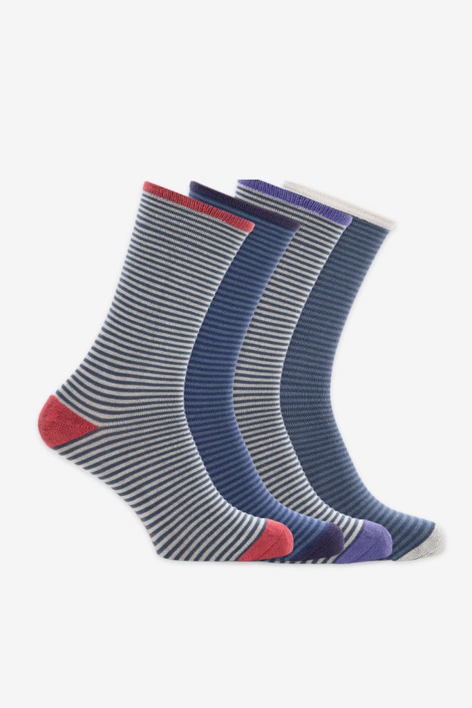 1x Bam Socks Striped (Size 8-11)
