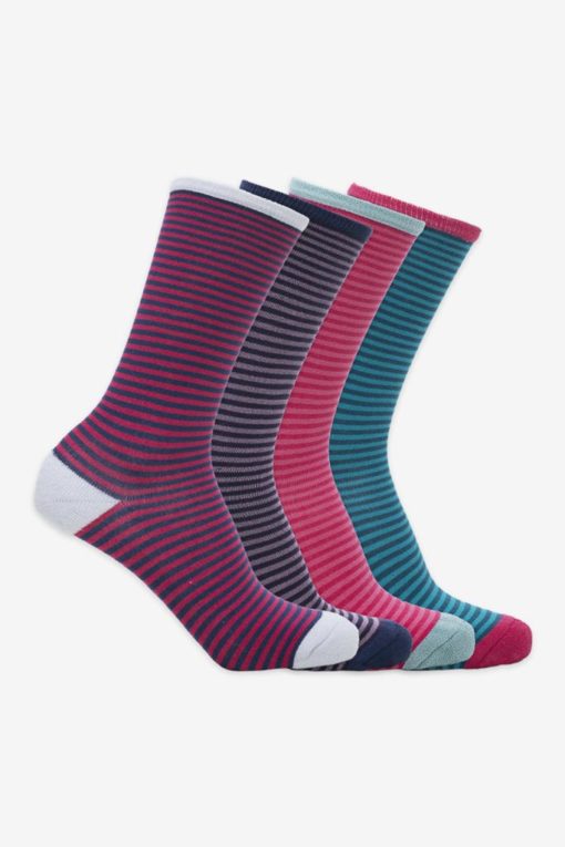 1x Bam Socks Striped (Size 4-7)