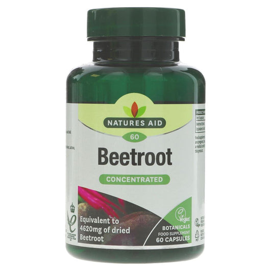 Natures Aid Beetroot Cencentrated (60 capsules)