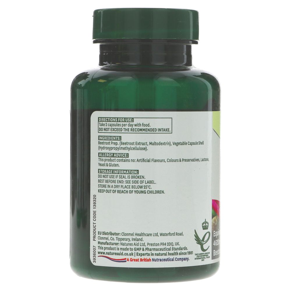 Natures Aid Beetroot Cencentrated (60 capsules)