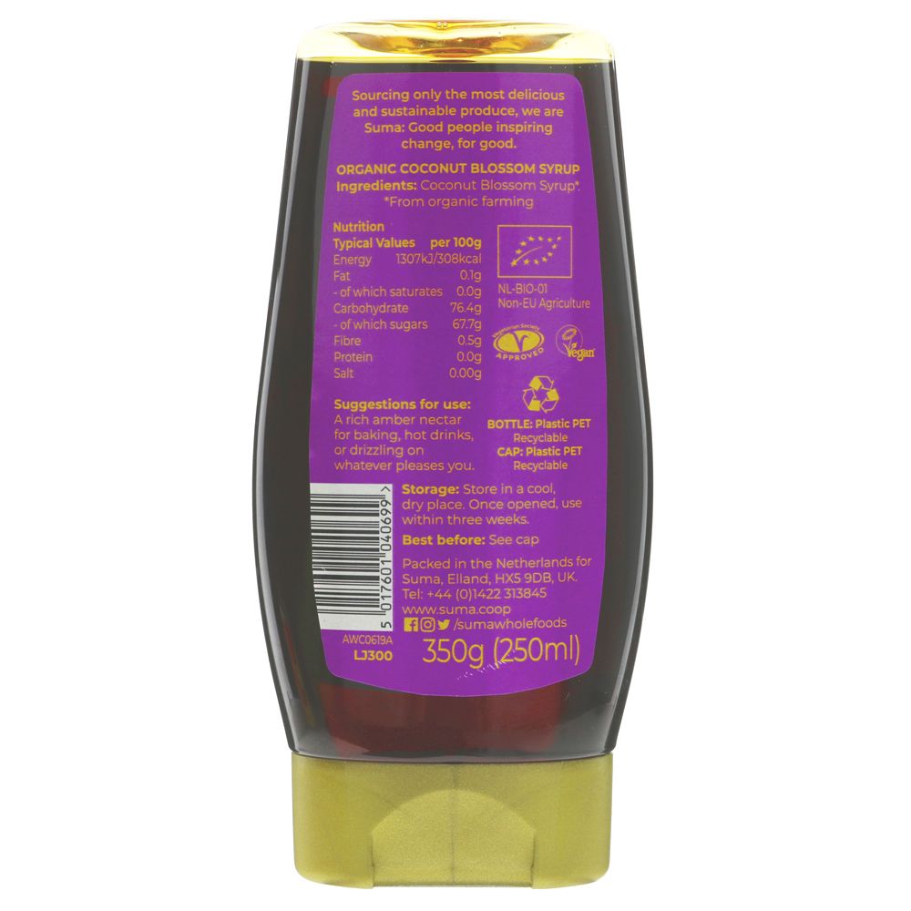 Suma Organic Coconut Blossom Syrup