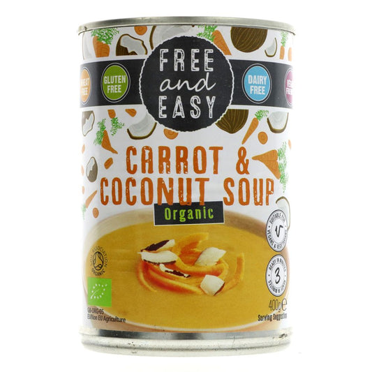 Free & Easy Carrot & Coconut Soup