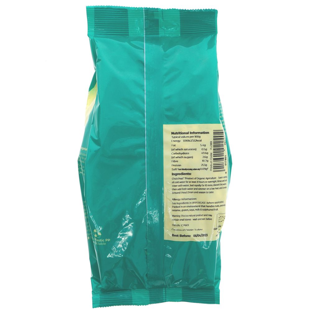Suma Organic Chick Peas 500g