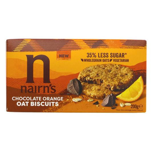 Nairn's Chocolate Orange Oat Biscuits