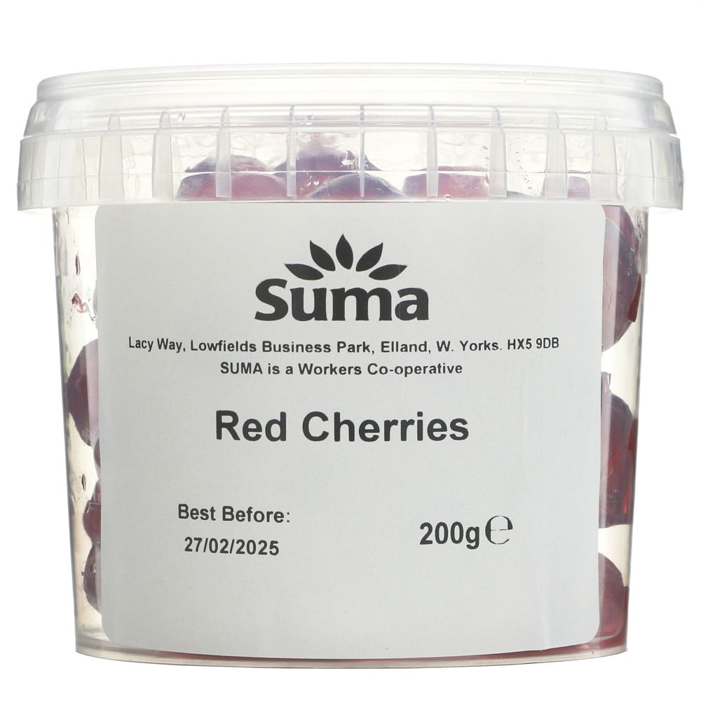 Suma Red Glace Cherries 200g
