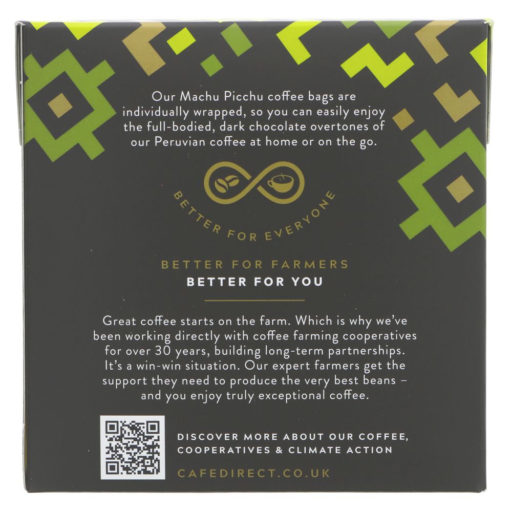 Cafe Direct Coffee Bags Machu Picchu