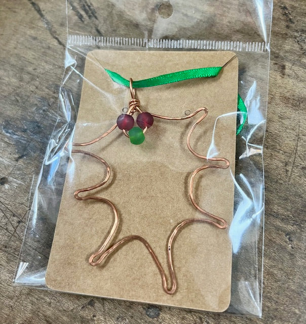 Copper Christmas Tree Decoration - Maria Silmon The Conscious Jeweller