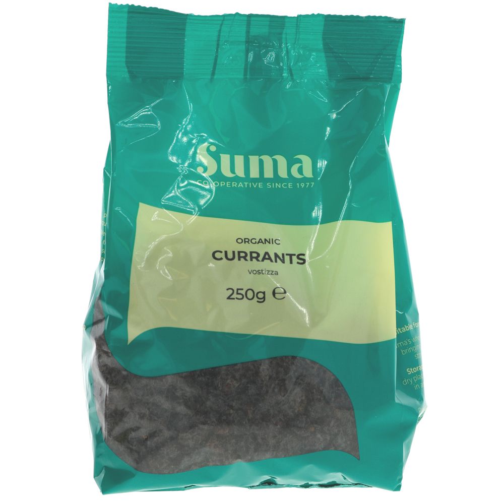 Organic Vostizza Currants 250g