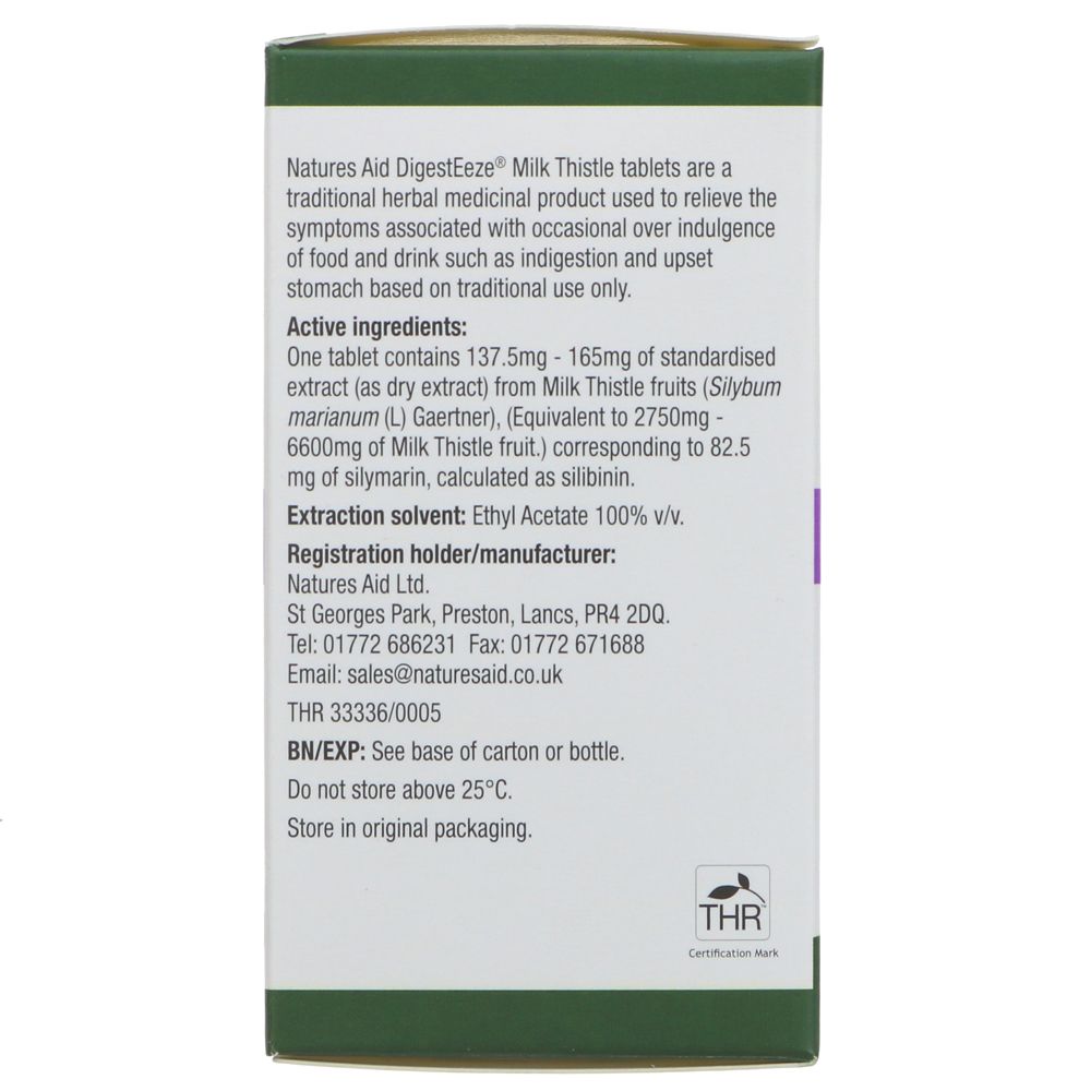 DigestEezee Milk Thistle Tablets (x60)