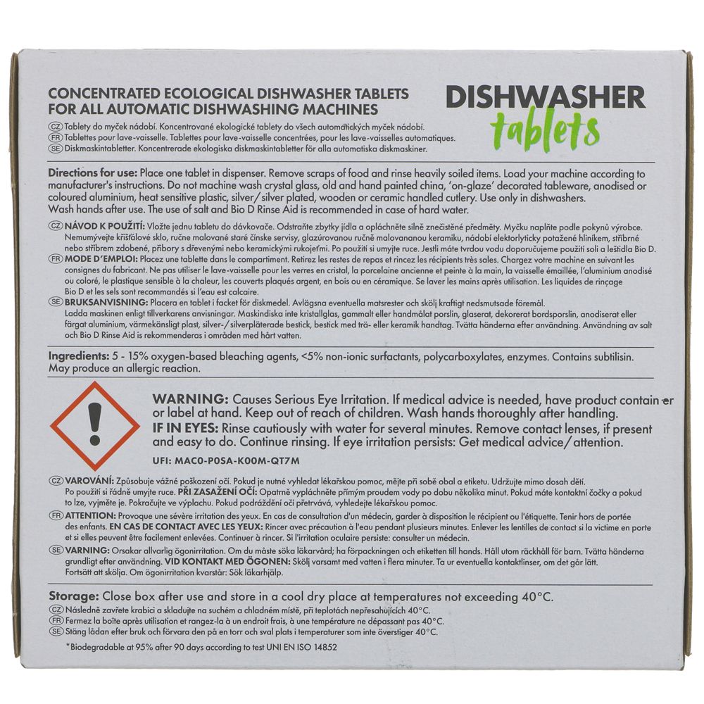 Bio D Dishwasher Tablets (x30)