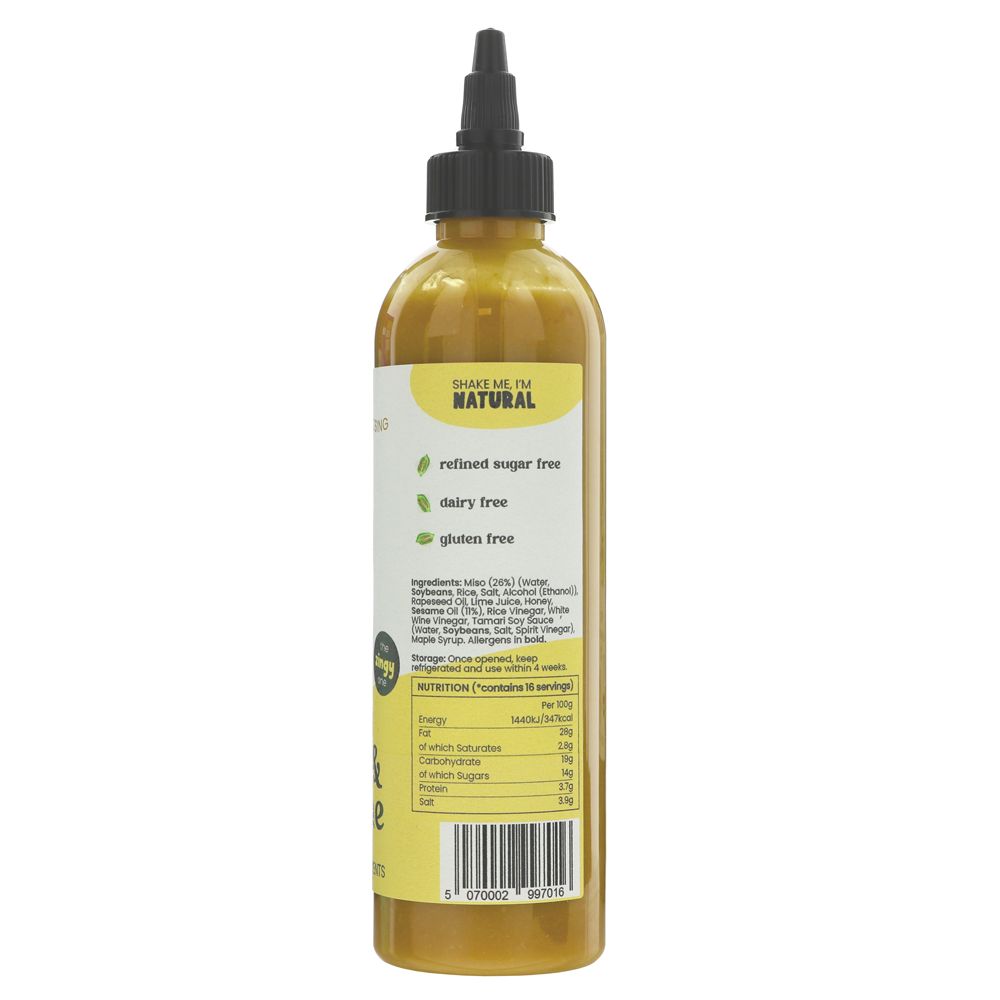 Miso & Sesame Dressing - All Dressed Up 250ml