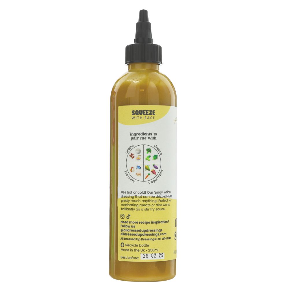 Miso & Sesame Dressing - All Dressed Up 250ml