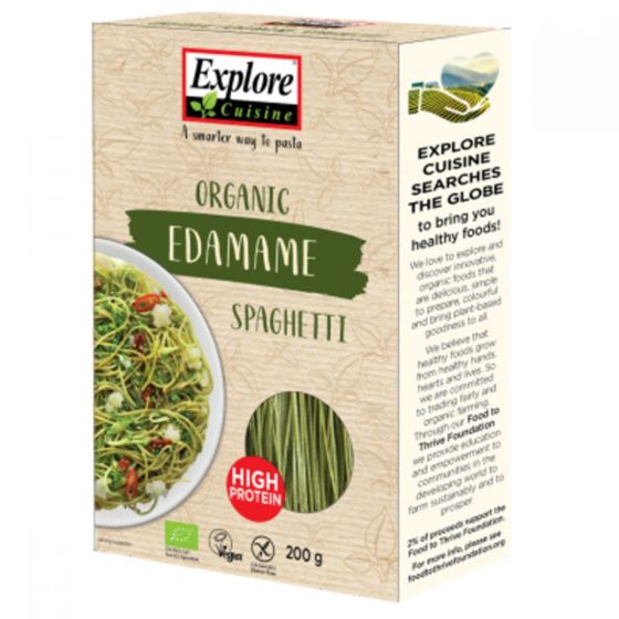 Explore Cuisine - Organic Edamame Spaghetti