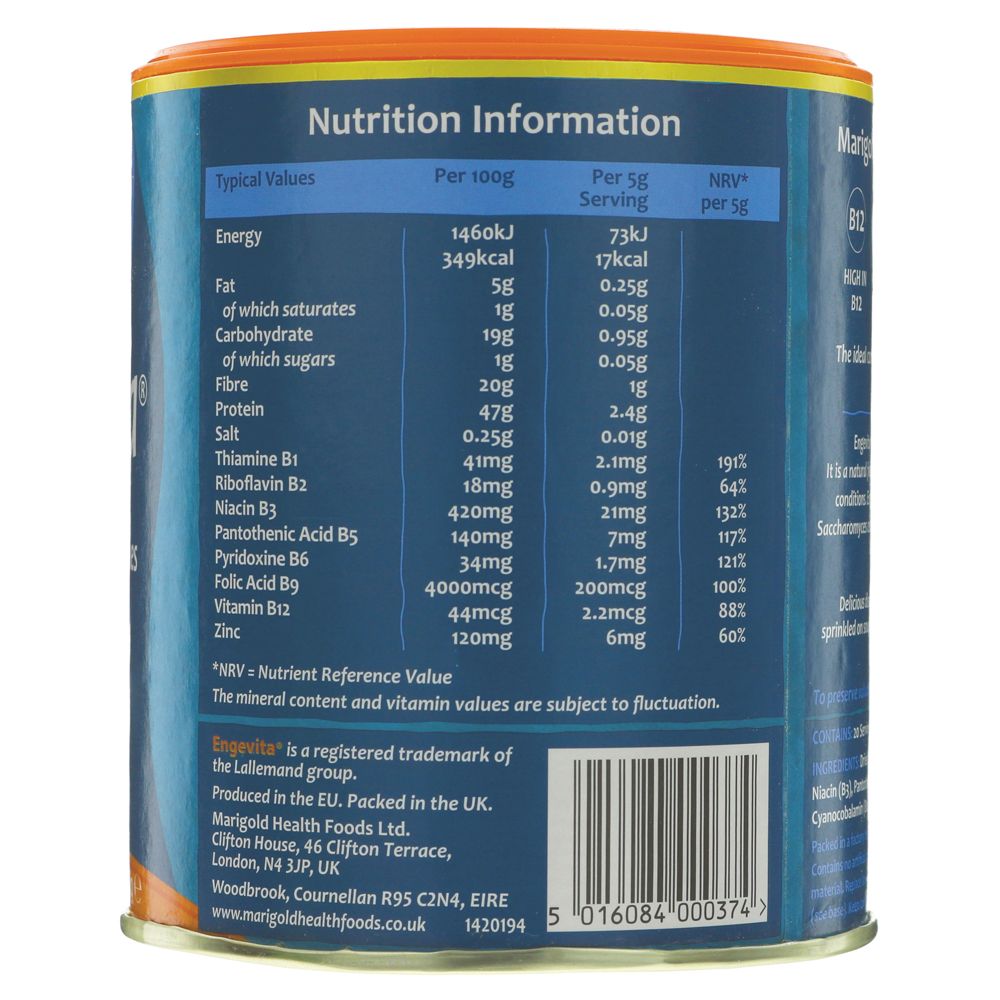 Engevita Nutritional Yeast Flakes B12 100g