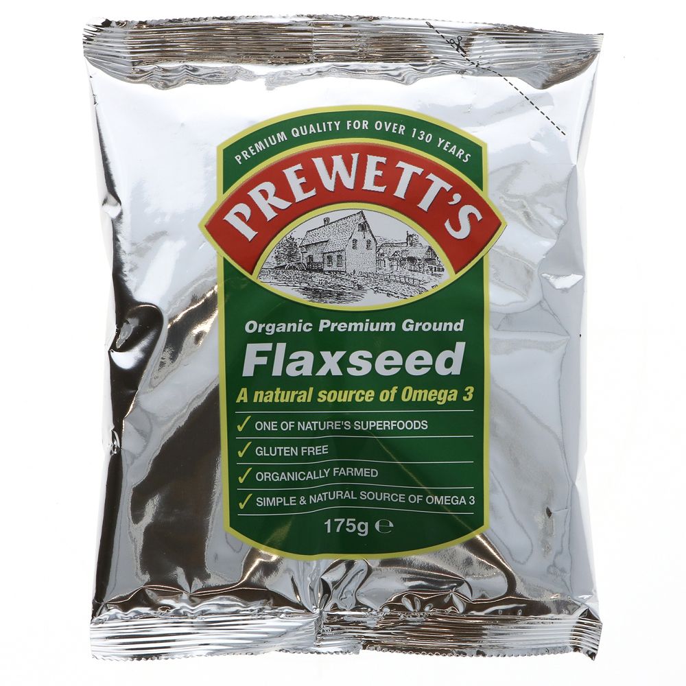 Prewett's Organic Ground Flaxseed 175g