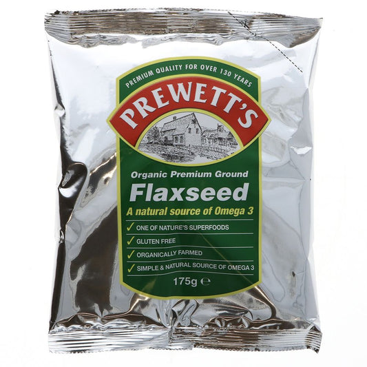 Prewett's Organic Ground Flaxseed