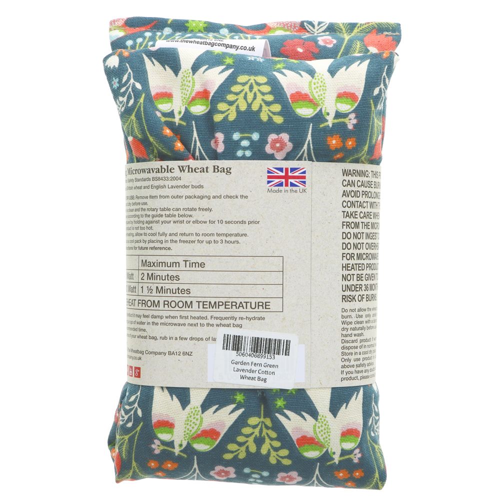 Lavender Wheat Bag (Garden Fern Green)