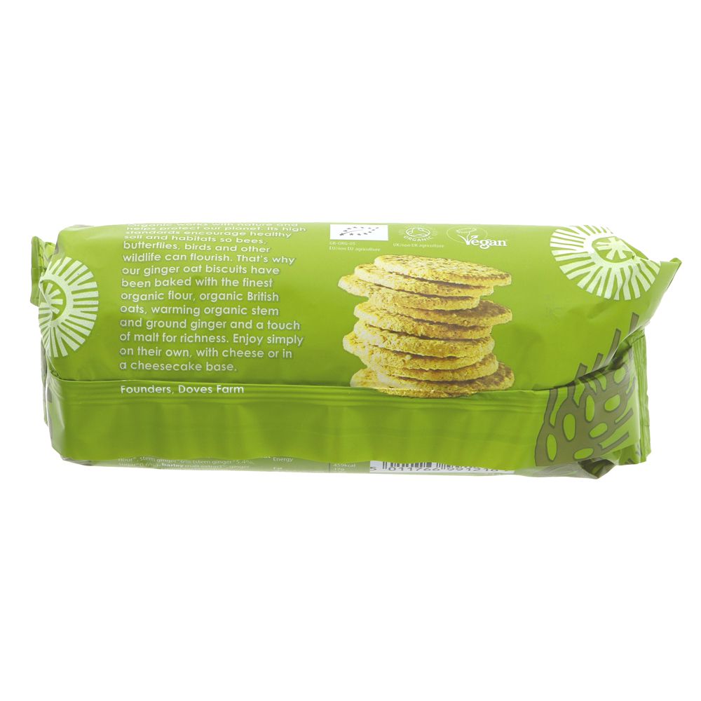 Doves Farm Ginger Oat Biscuit 200g