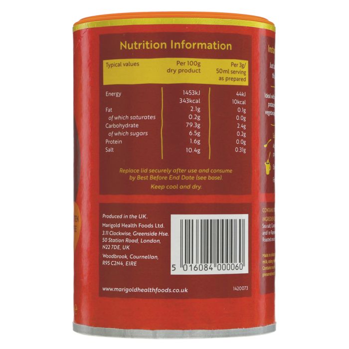 Marigold Vegan Instant Gravy 170g (vegan & GF)