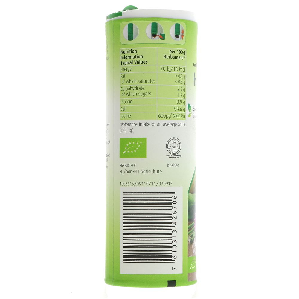 Herbamare Fresh Herb Sea Salt 125g