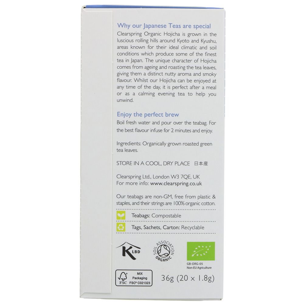 Clearspring Hojicha Tea