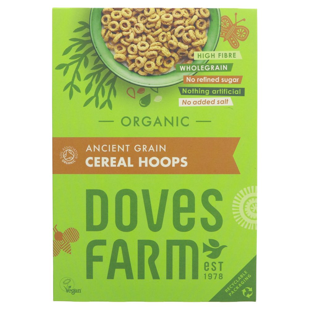 Doves Cereal Hoops - Ancient Grains - 300g