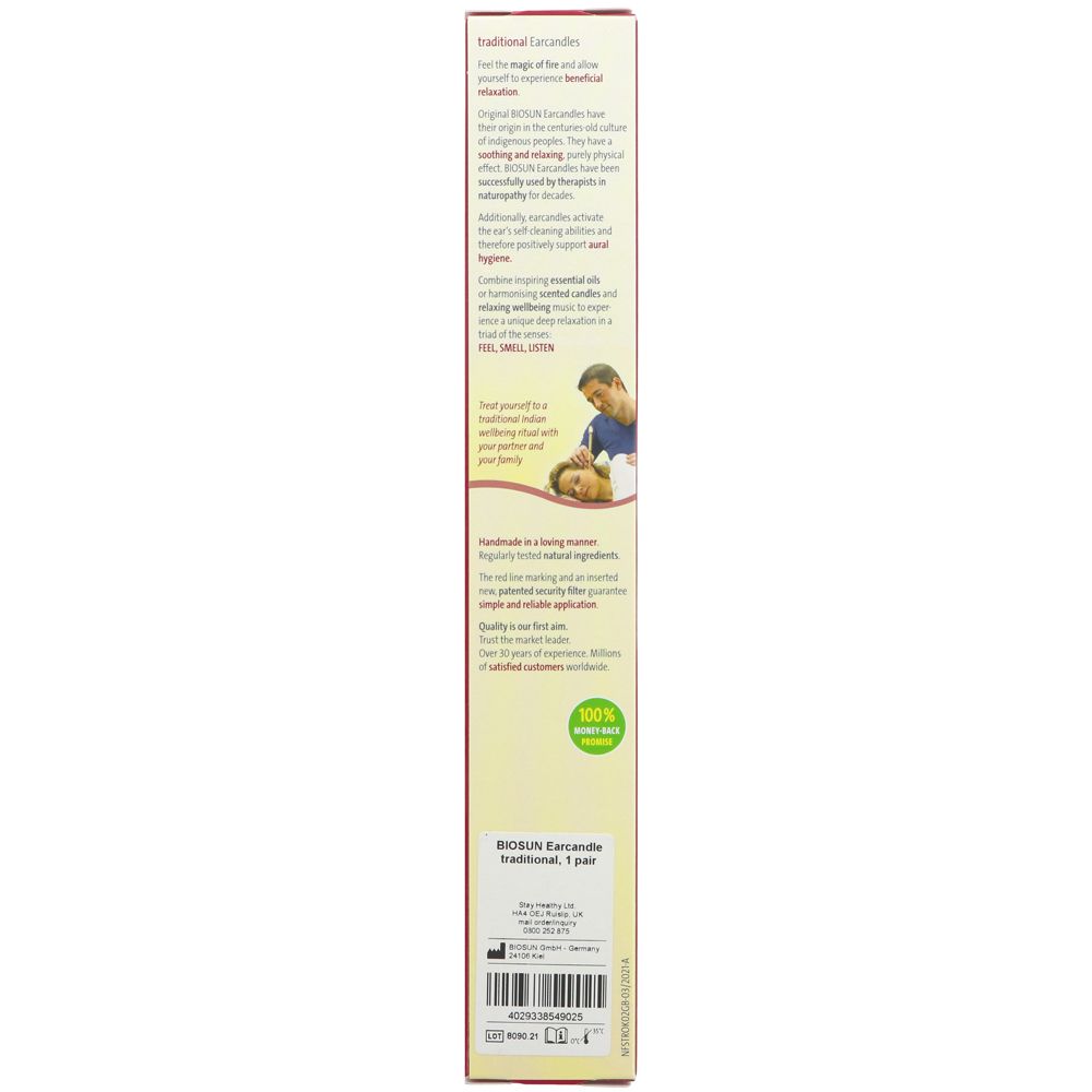 Biosun Hopi Ear Candles (x1 pair)
