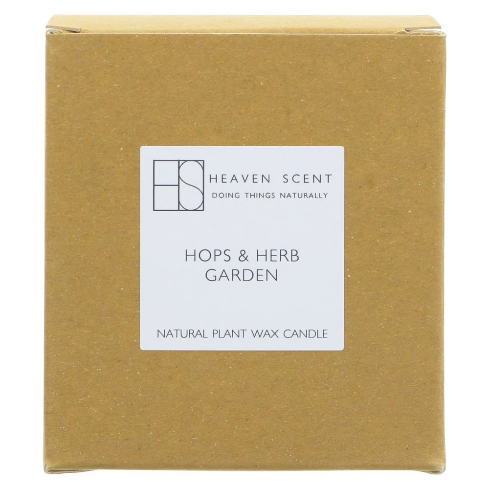 Heaven Scent Natural Plant Wax Candle 180g ( Hops & Herb Garden)