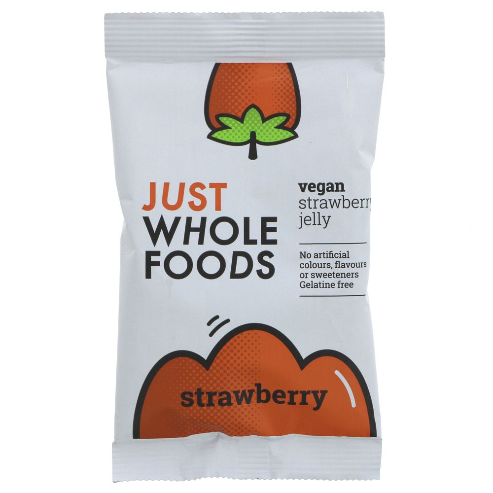 Just Wholefoods Vegan Strawberry Jelly Crystals 85g