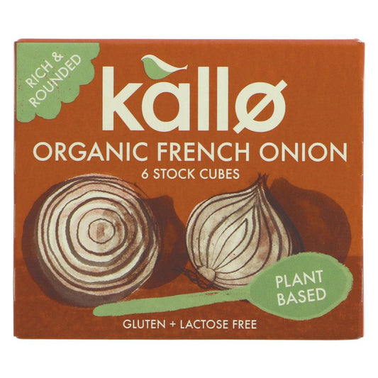 Kallo Organic French Onion Stock Cubes x6