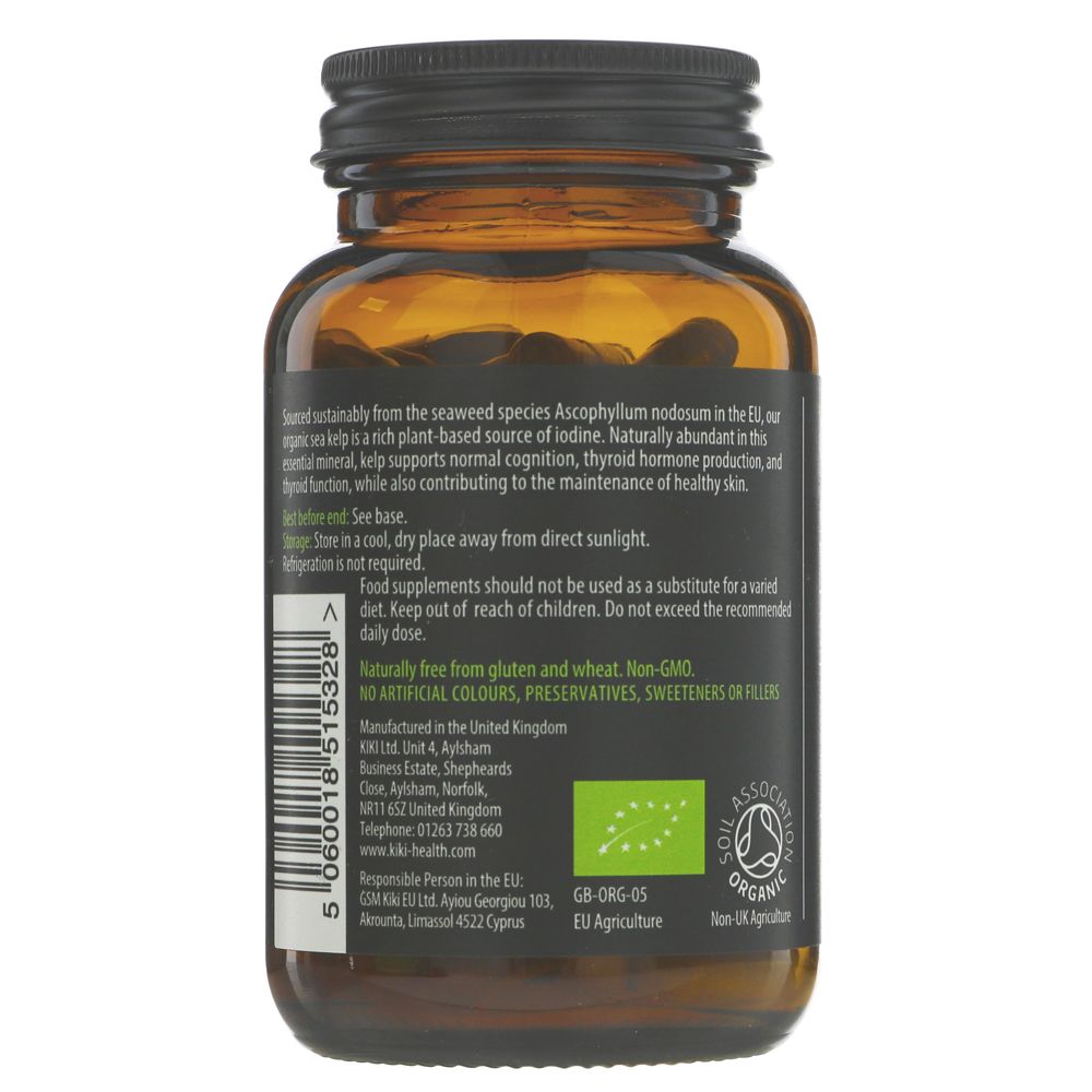 Kiki Health Organic Sea Kelp (90caps)