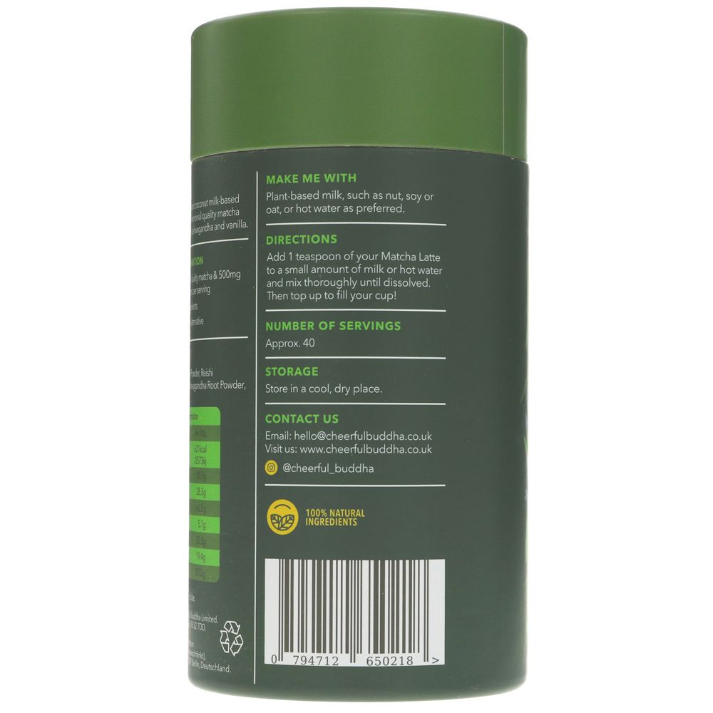 Cheerful Buddha Matcha Latte 150g