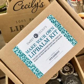 Make Your Own Lip Balm Kit - Spearmint - Sweet Cecily's