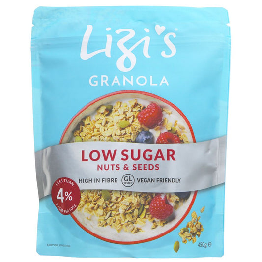 Lizi's Granola Low Sugar Nuts & Seeds 450g