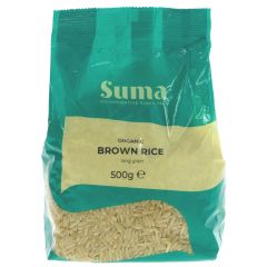 Organic Long Grain Brown Rice 500g