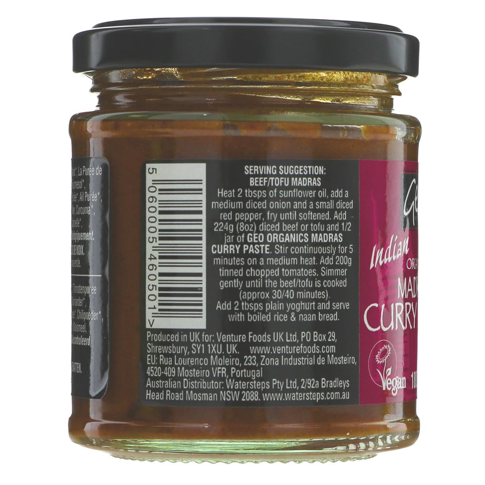 Geo Madras Curry Paste