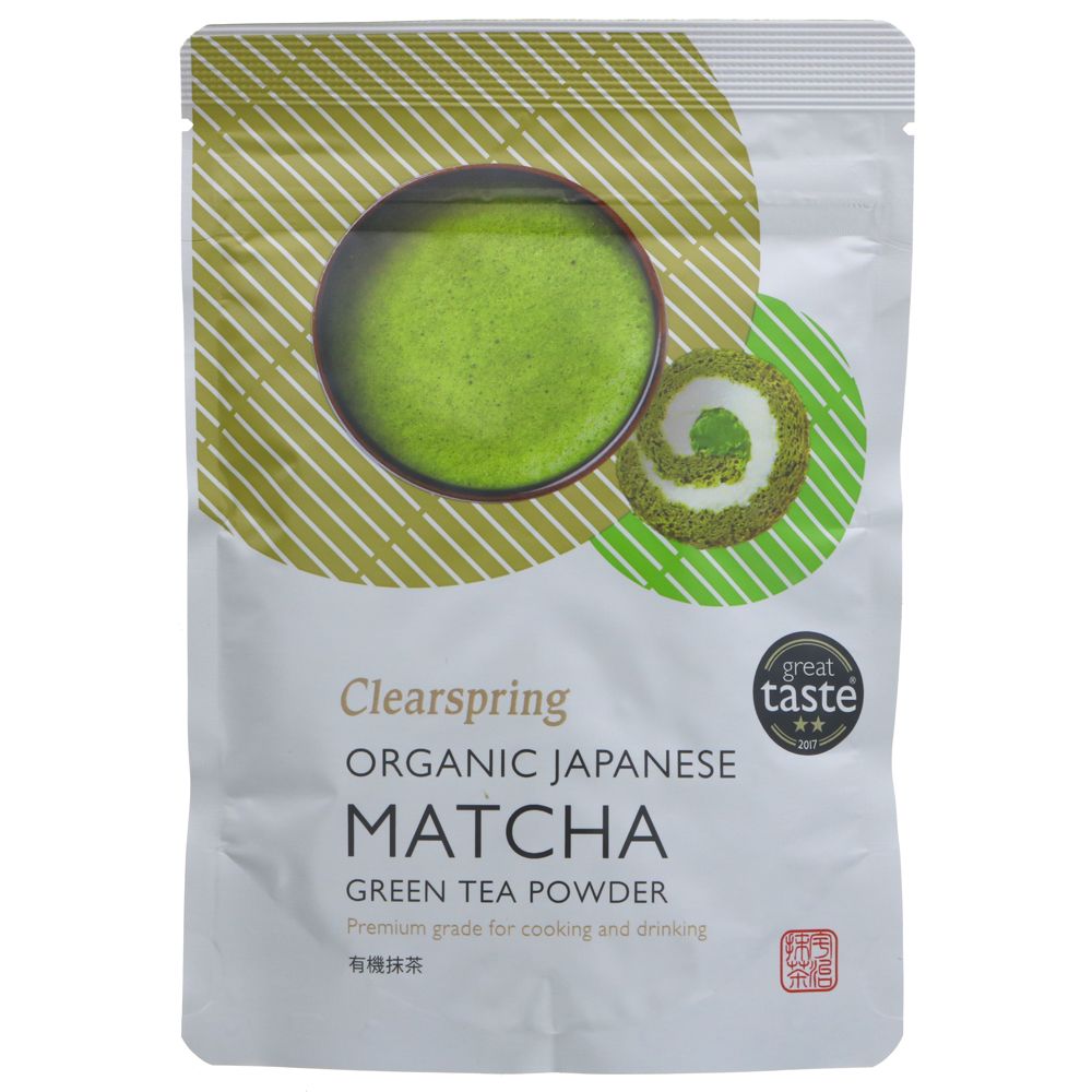 Clearspring Organic Japanese Matcha Green Tea Powder 40g