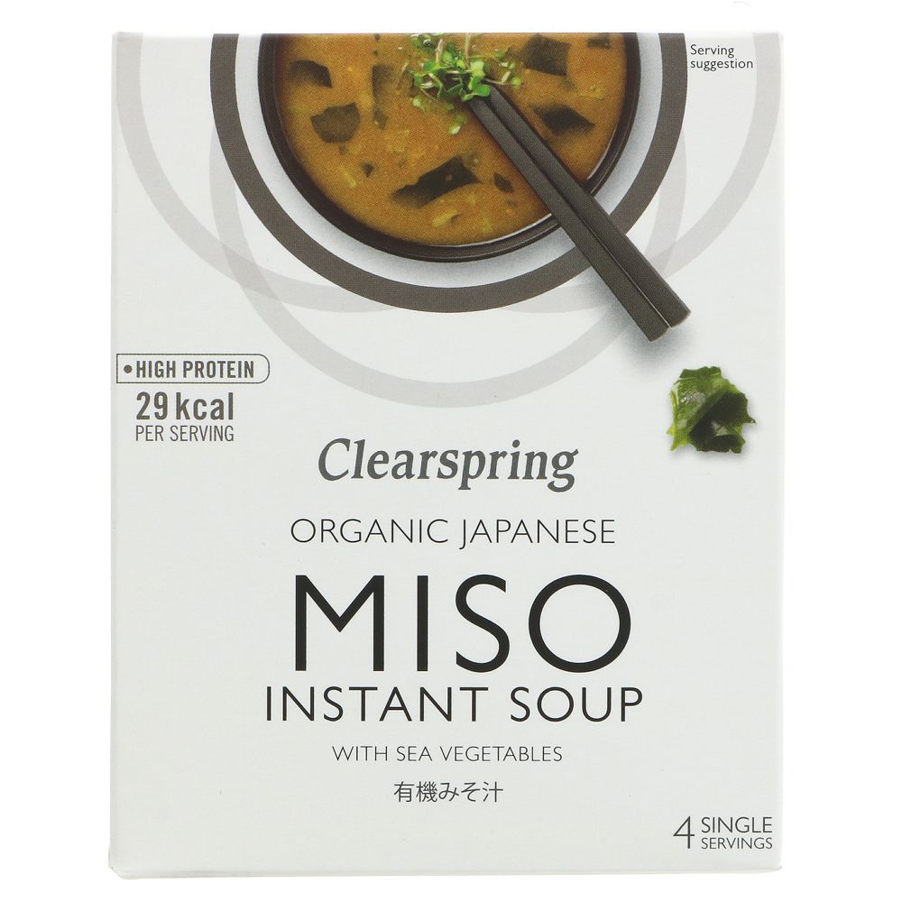 Clearspring GF Organic Instant Miso Soup (Sea Veg)