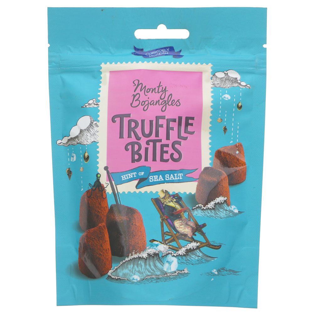 Monty BoJangles Truffle Bites -Hint of Sea Salt -100g