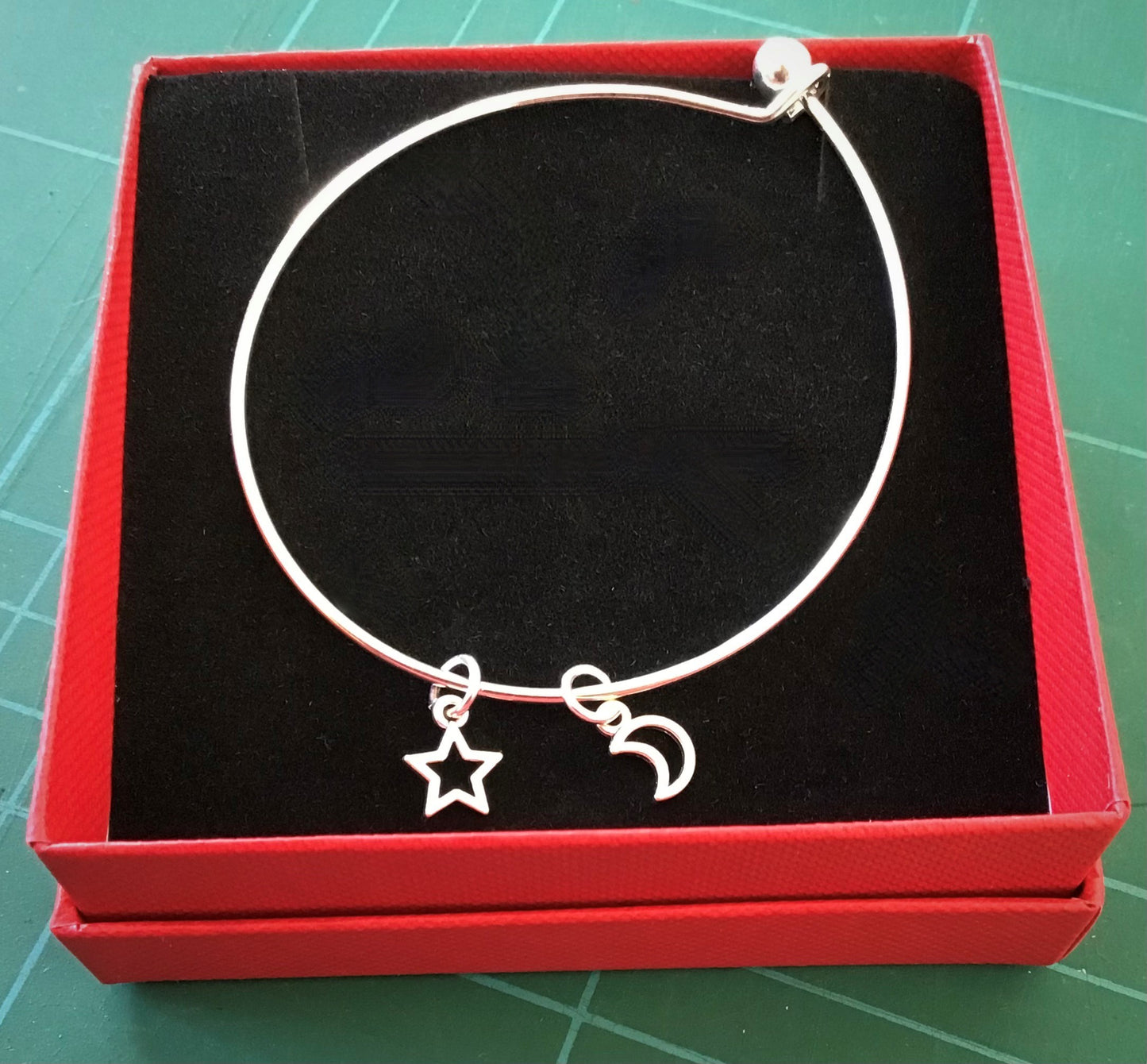 Silver Plated Bangle (Torque) by Maria Silmon The Conscious Jeweller