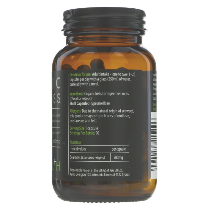 Kiki Health Organic Sea Moss (90 caps)