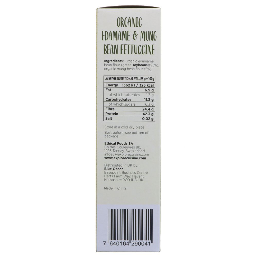 Explore Cuisine - GF - Edamame & Mung Bean Fettuccine